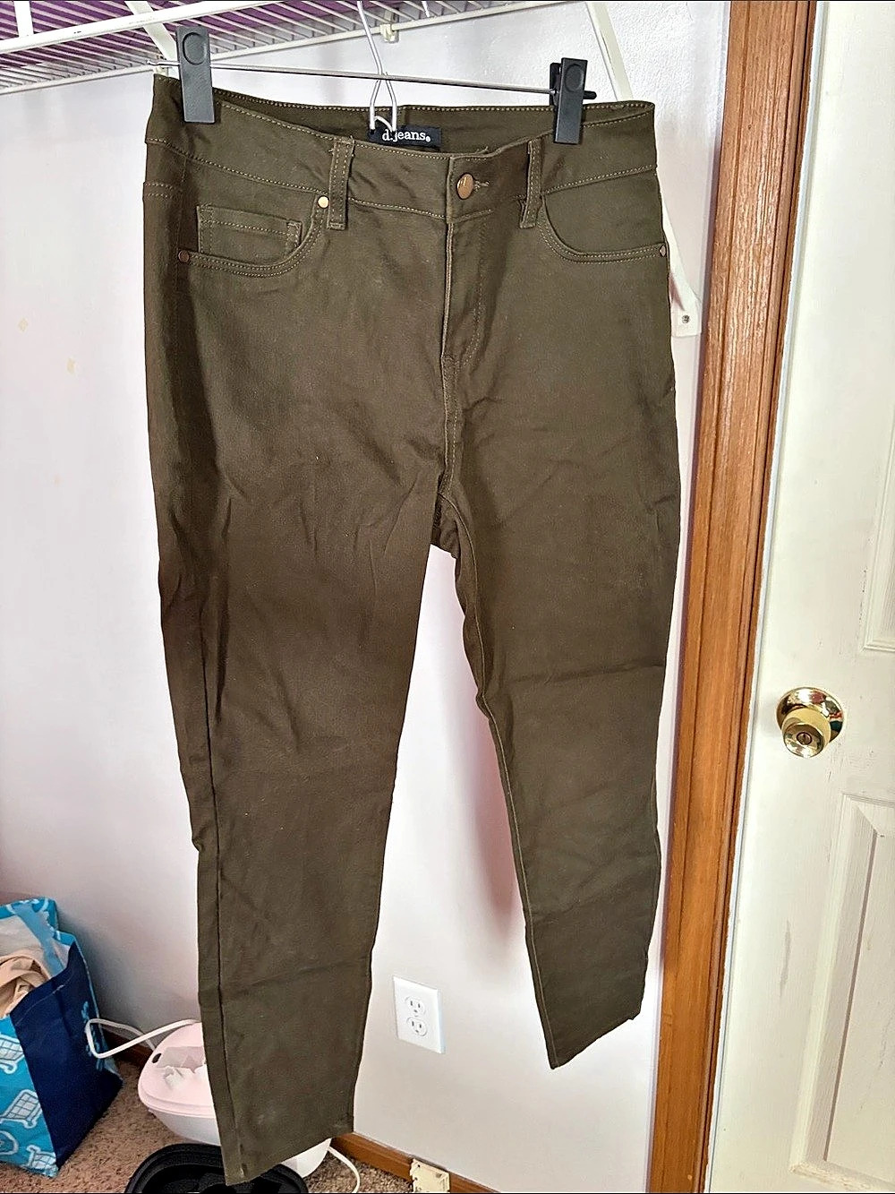 d.jeans Women's Brown Skinny Pants Size 10